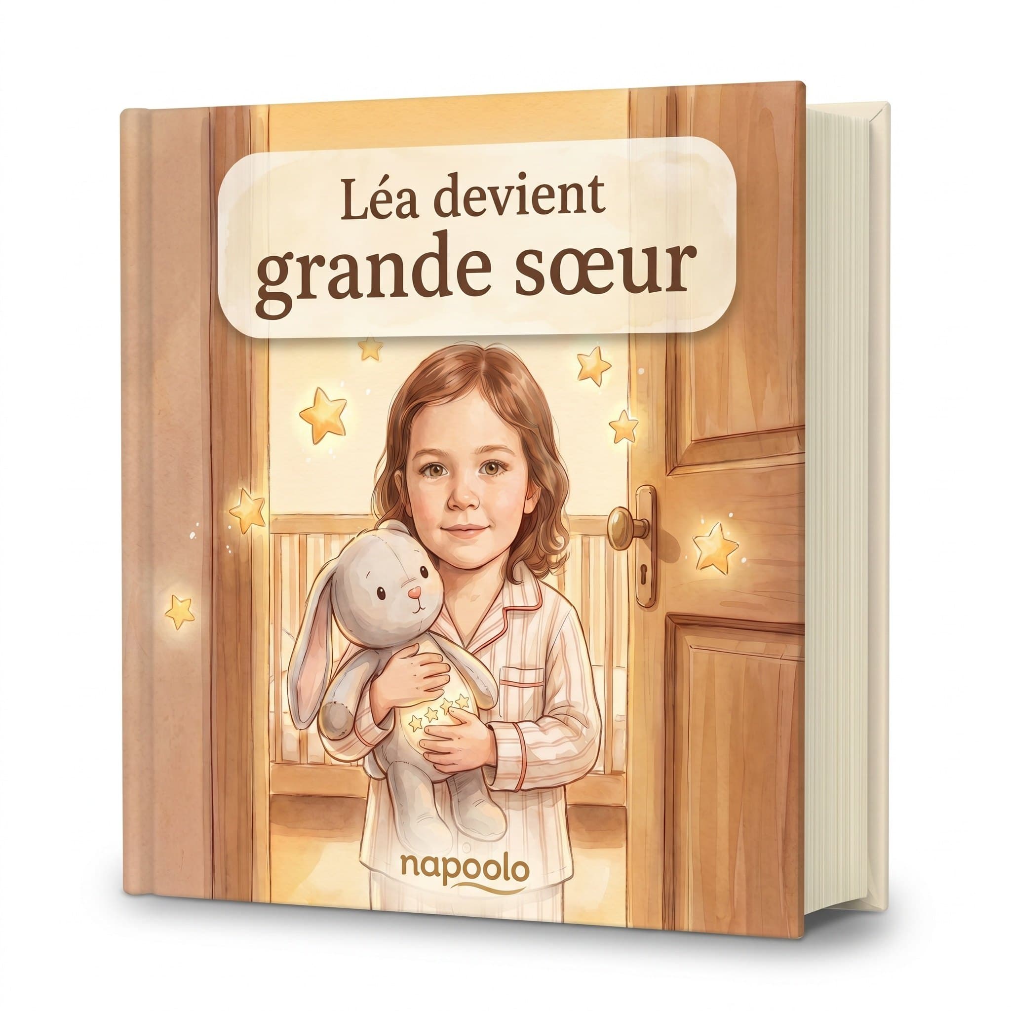 Couverture personnalisée — Grand frère ou grande sœur