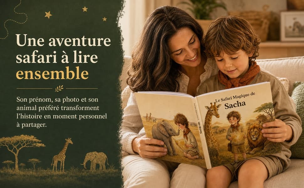 Le Safari Magique se lit comme une aventure à partager en famille